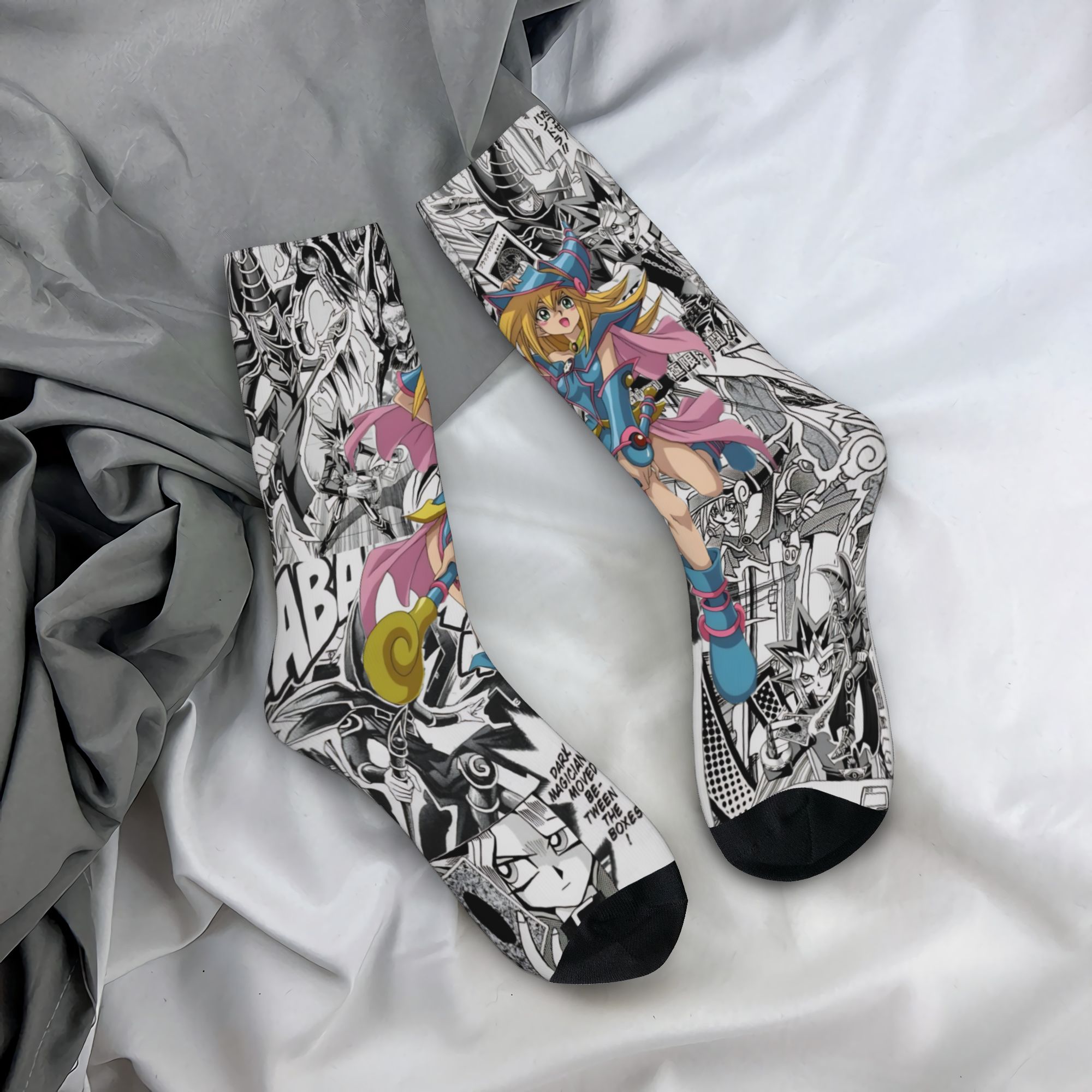 Anime Merch Ideas - Men Women Yu-Gi-Oh Anime Socks Cute