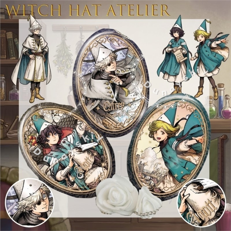 Witch Hat Atelier Tongari Bous - đánh giá và giá Pin Button Badge