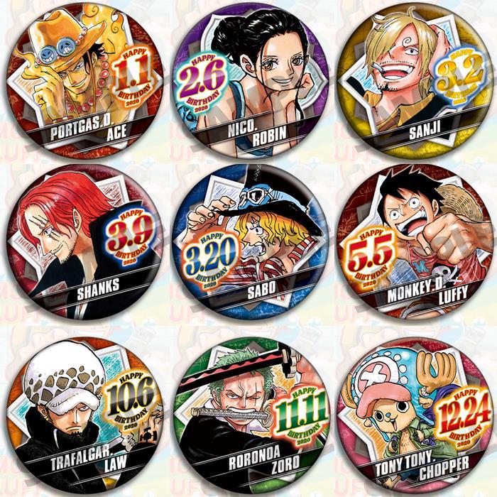 One Piece Anime Badge Set Offi - đánh giá và giá Zoro Anime Merchandise