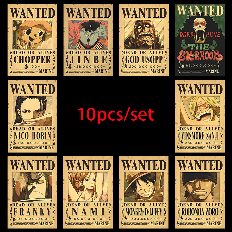 10pcs Anime One Piece Luffy 3  - đánh giá và giá Zoro Anime Merchandise