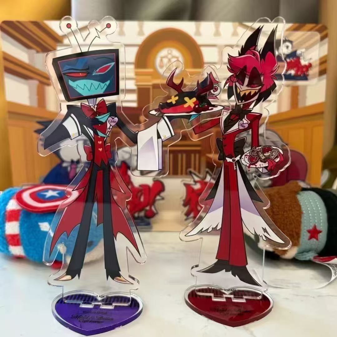 2pcs Hazbin Anime Peripherals  - đánh giá và giá Anime Merchandise