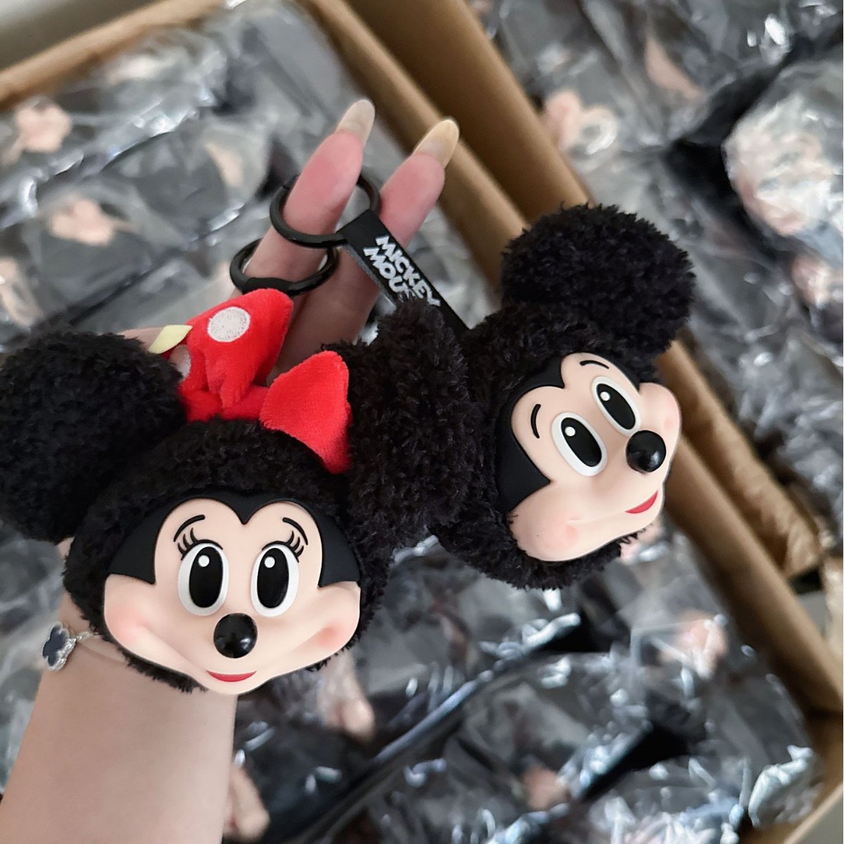 Mickey Minnie Plush Doll Keych - đánh giá và giá Cute Anime Merchandise
