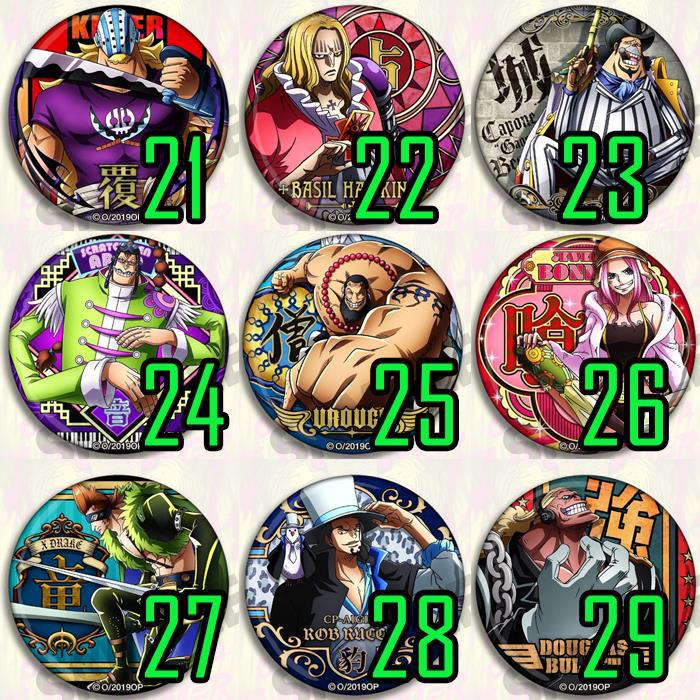 One Piece Anime Badge Pin Set  - đánh giá và giá Zoro Anime Merchandise
