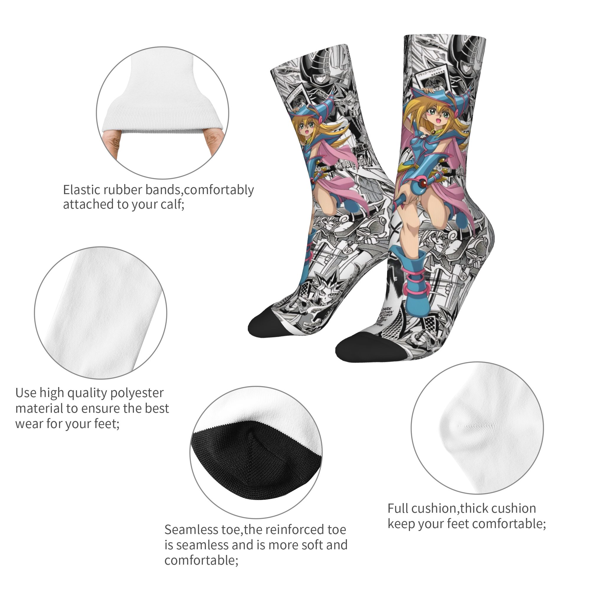 Men Women Yu-Gi-Oh Anime Socks - đánh giá và giá Anime Merch Ideas
