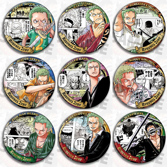 One Piece Zoro Anime Badge Pin - đánh giá và giá Zoro Anime Merchandise