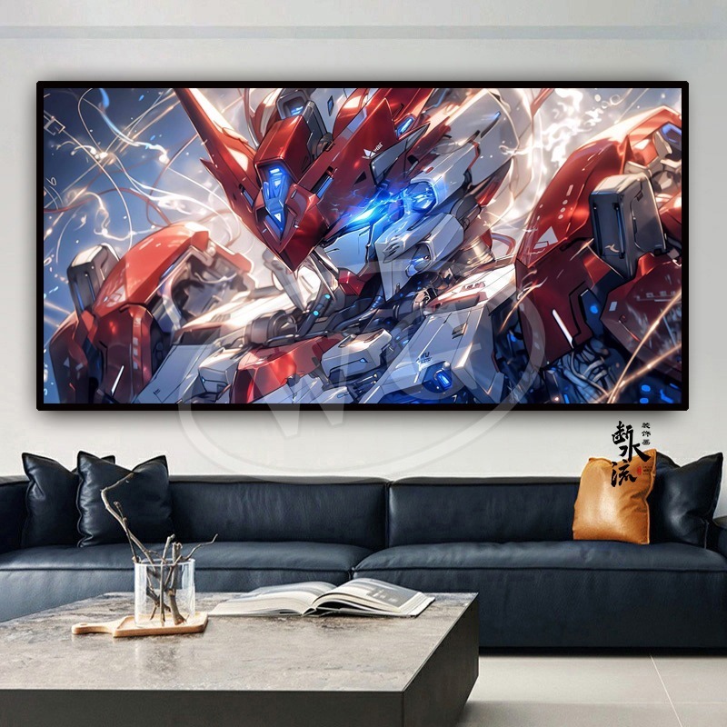 Gundam Hanging Paintings Attac - đánh giá và giá Bandai Gundam Hg
